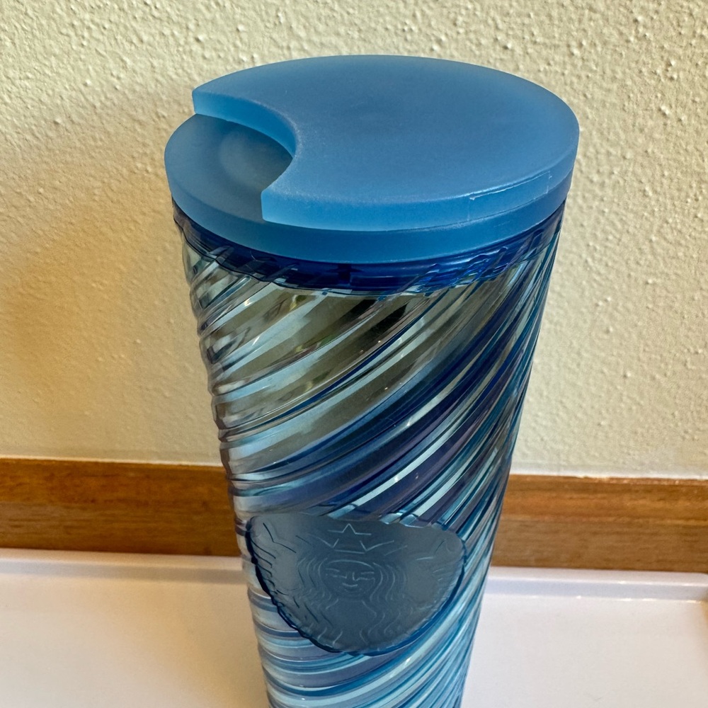 Blue Insulated Starbucks Tumbler